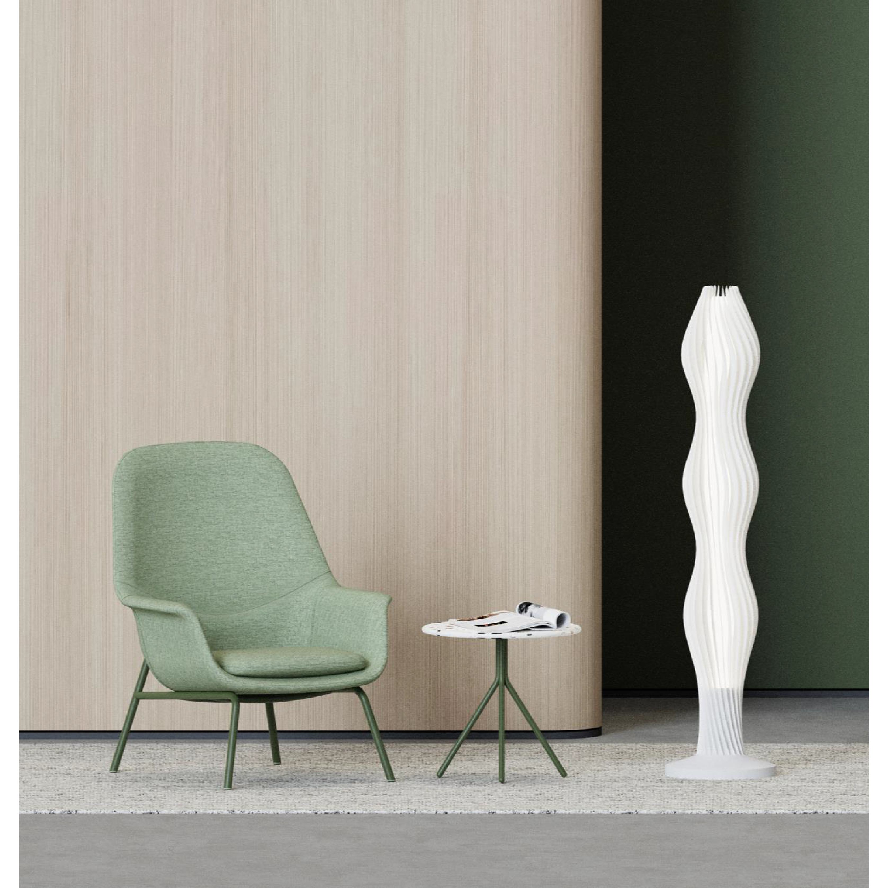 Pi-π - Lounge Chair I (Swivel Leg)
