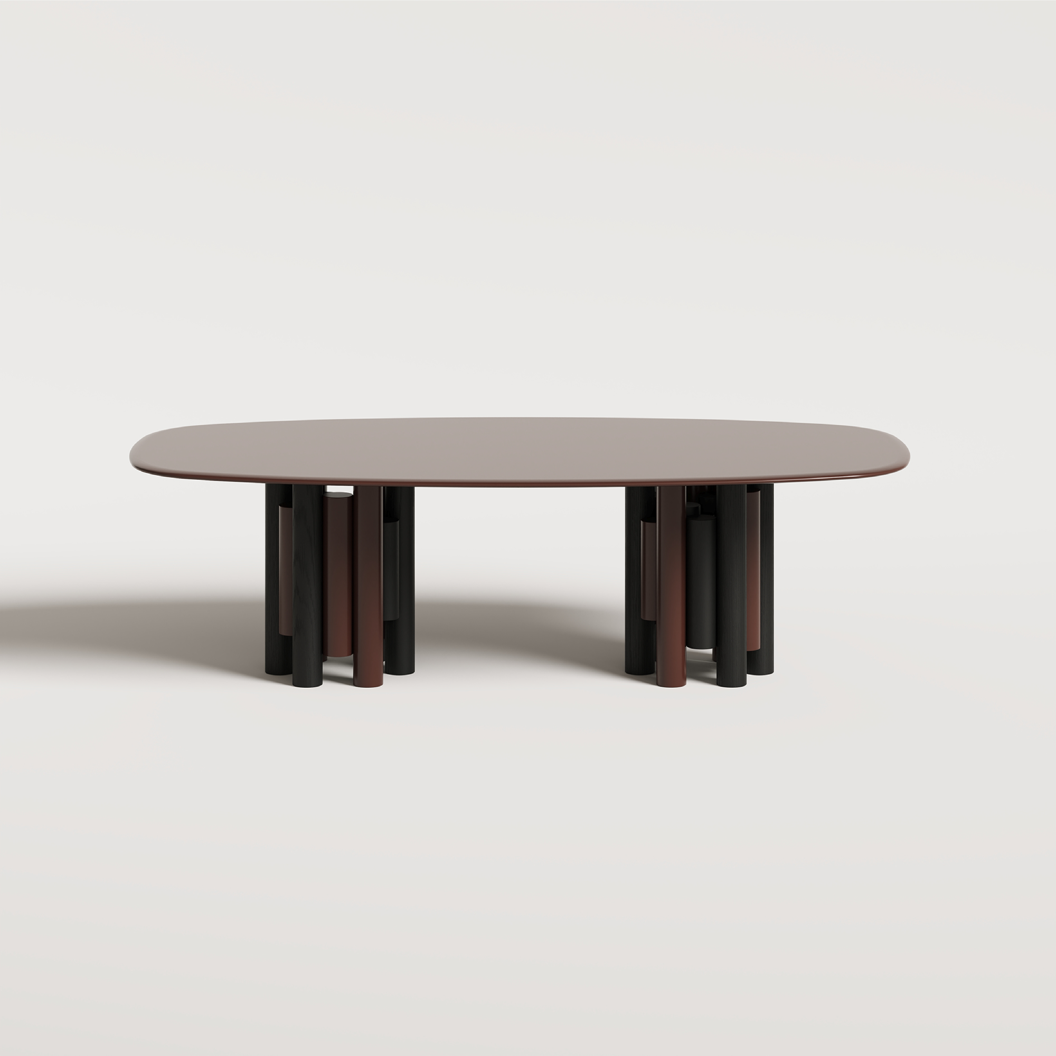 Pillar Bliss - Oval Dining Table