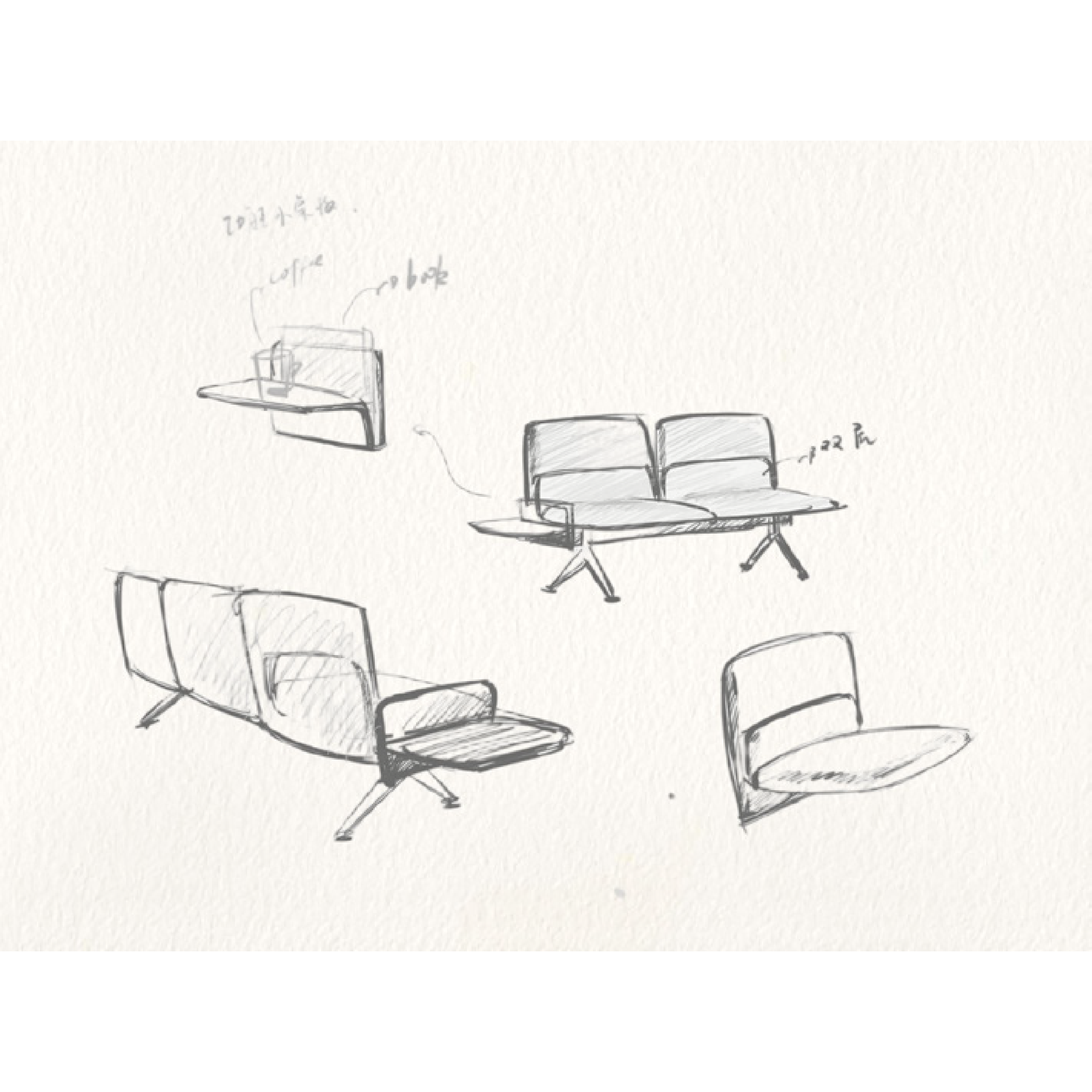Chocolate  - Modular Bench/Sofa