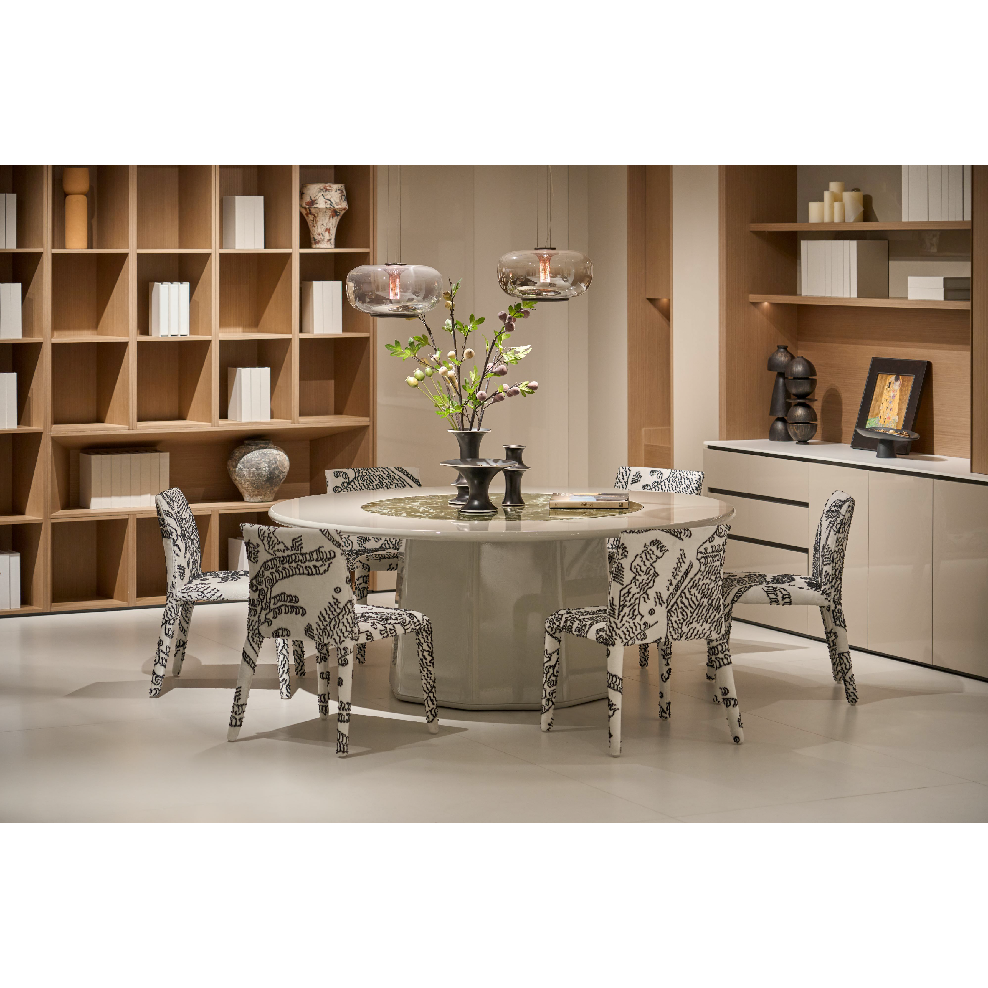 Revolve - Auto Swivel Dining Table