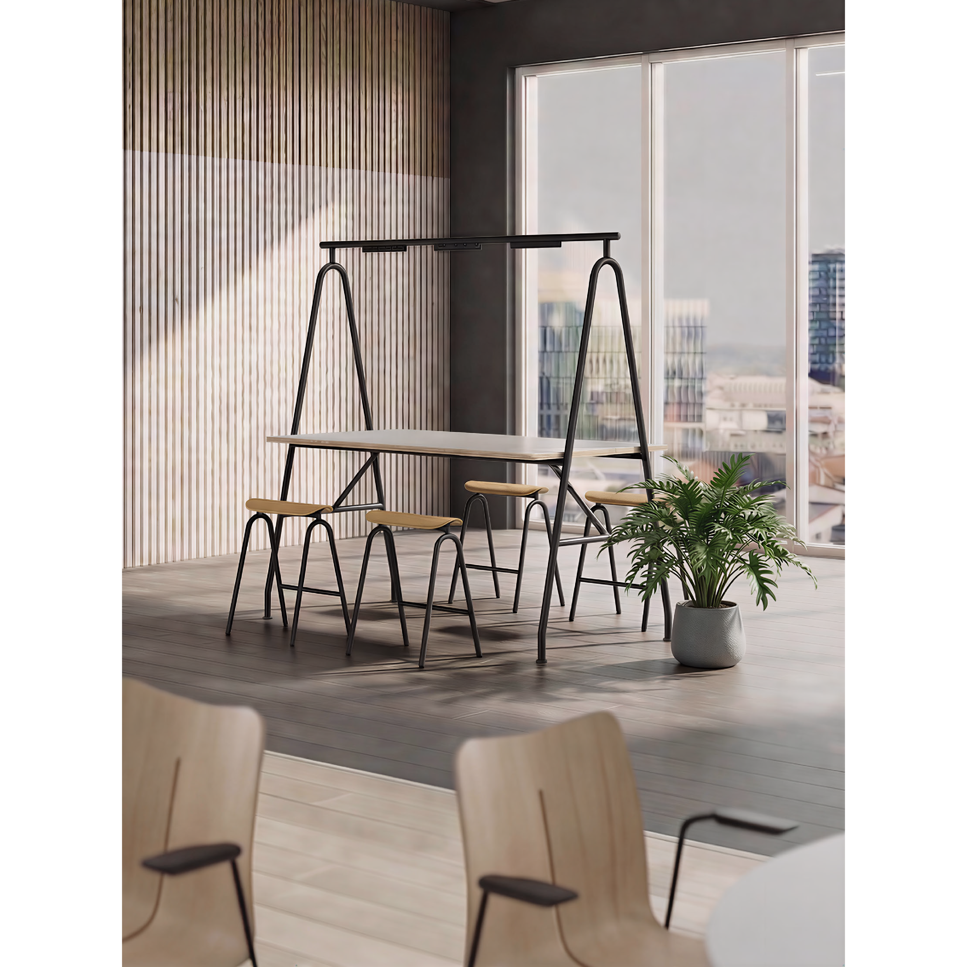 Chocolate - Bar Stool
