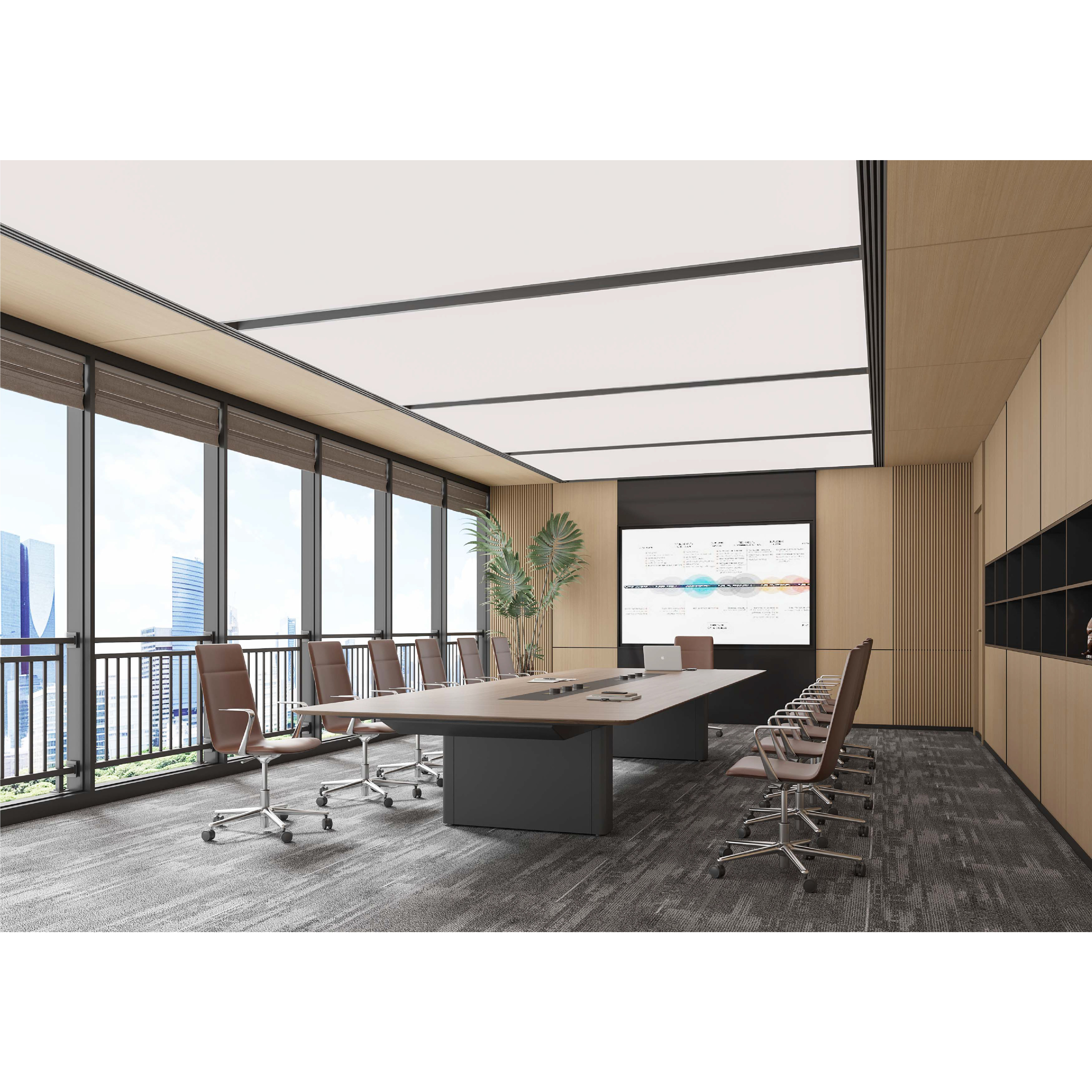 VASCA - Height Adjustable Conference Table