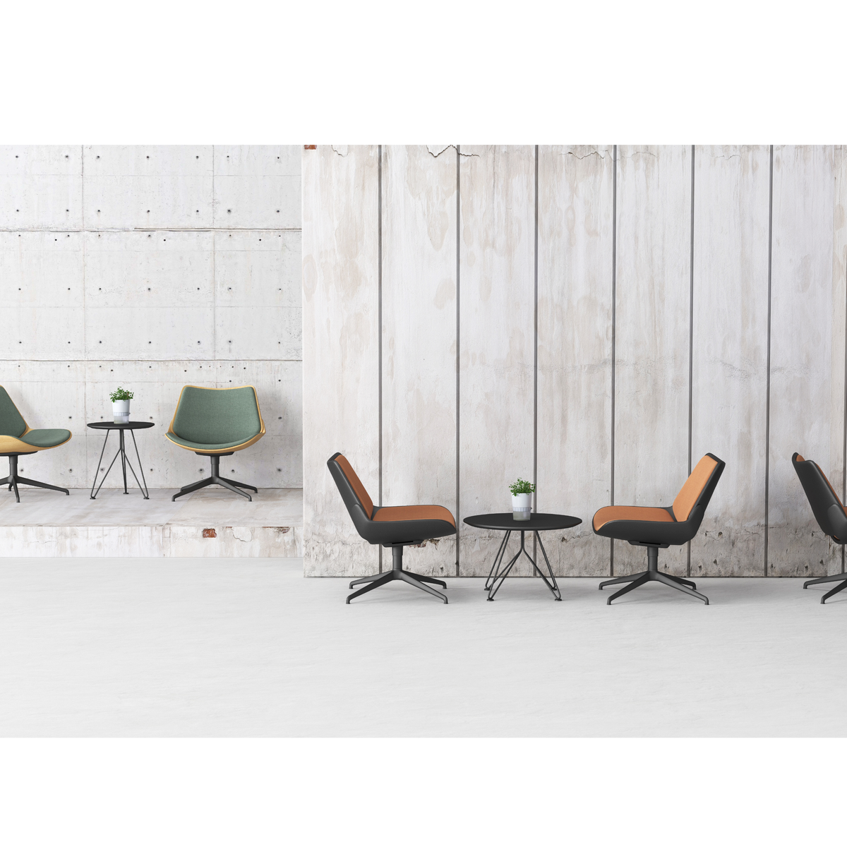 Almond - Lounge Chair II  (Swivel)
