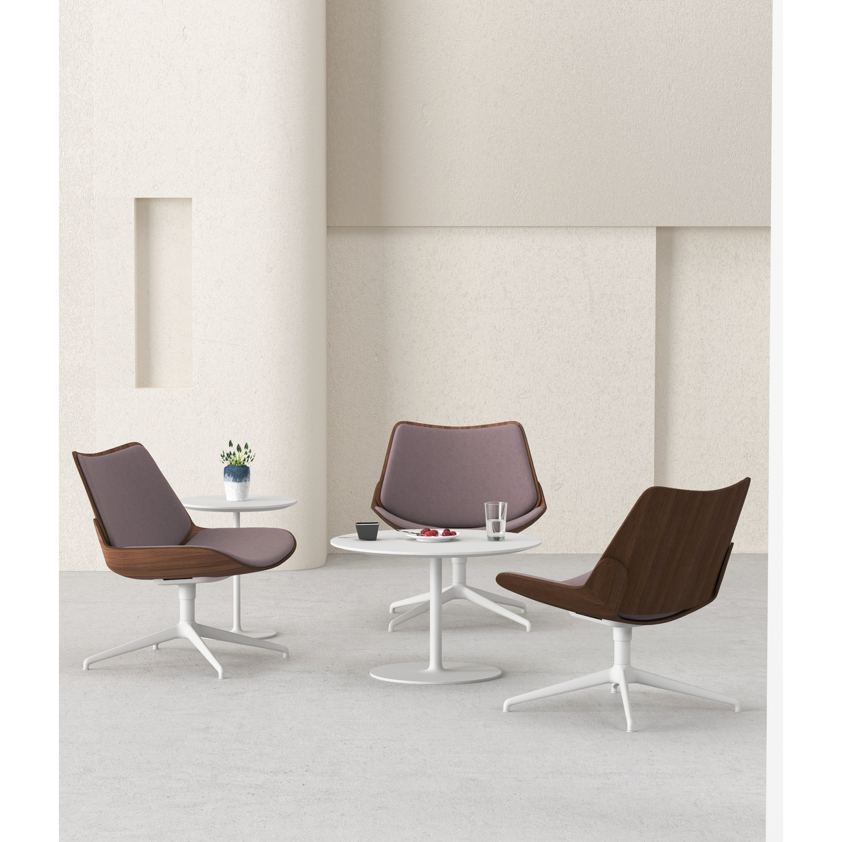 Almond - Lounge Chair II  (Swivel)