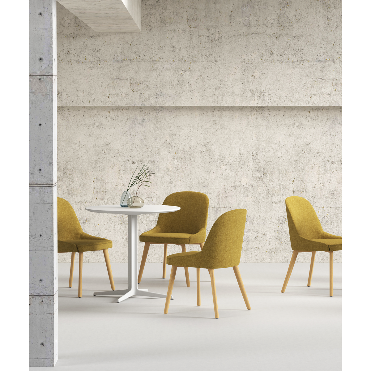 Cetacean - Dining Chair (Wooden Base)