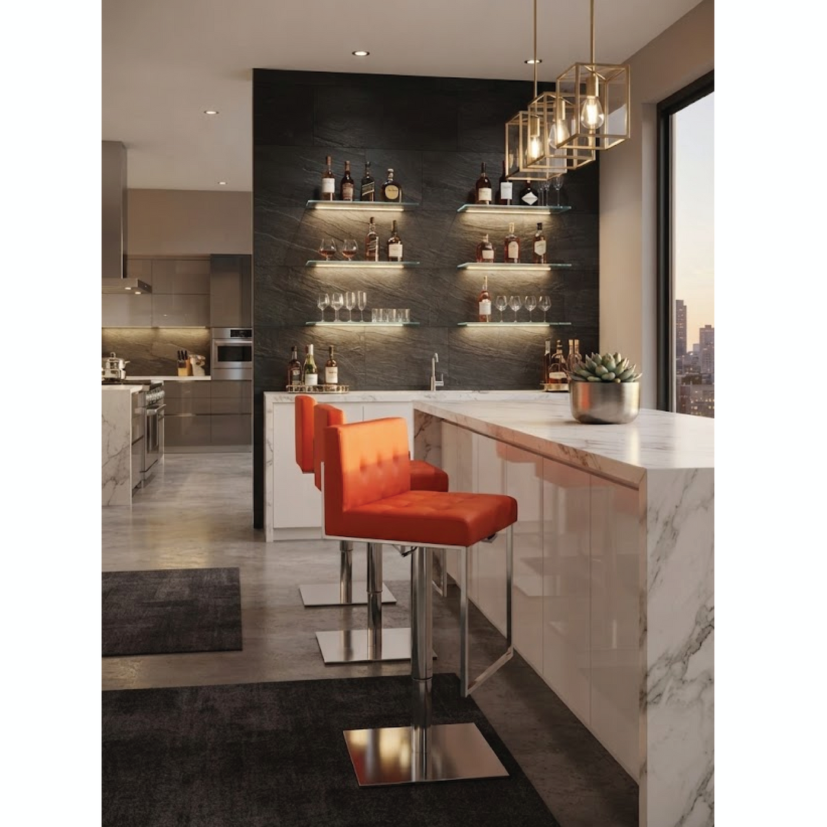 Cubix - Height Adjustable Bar Chair