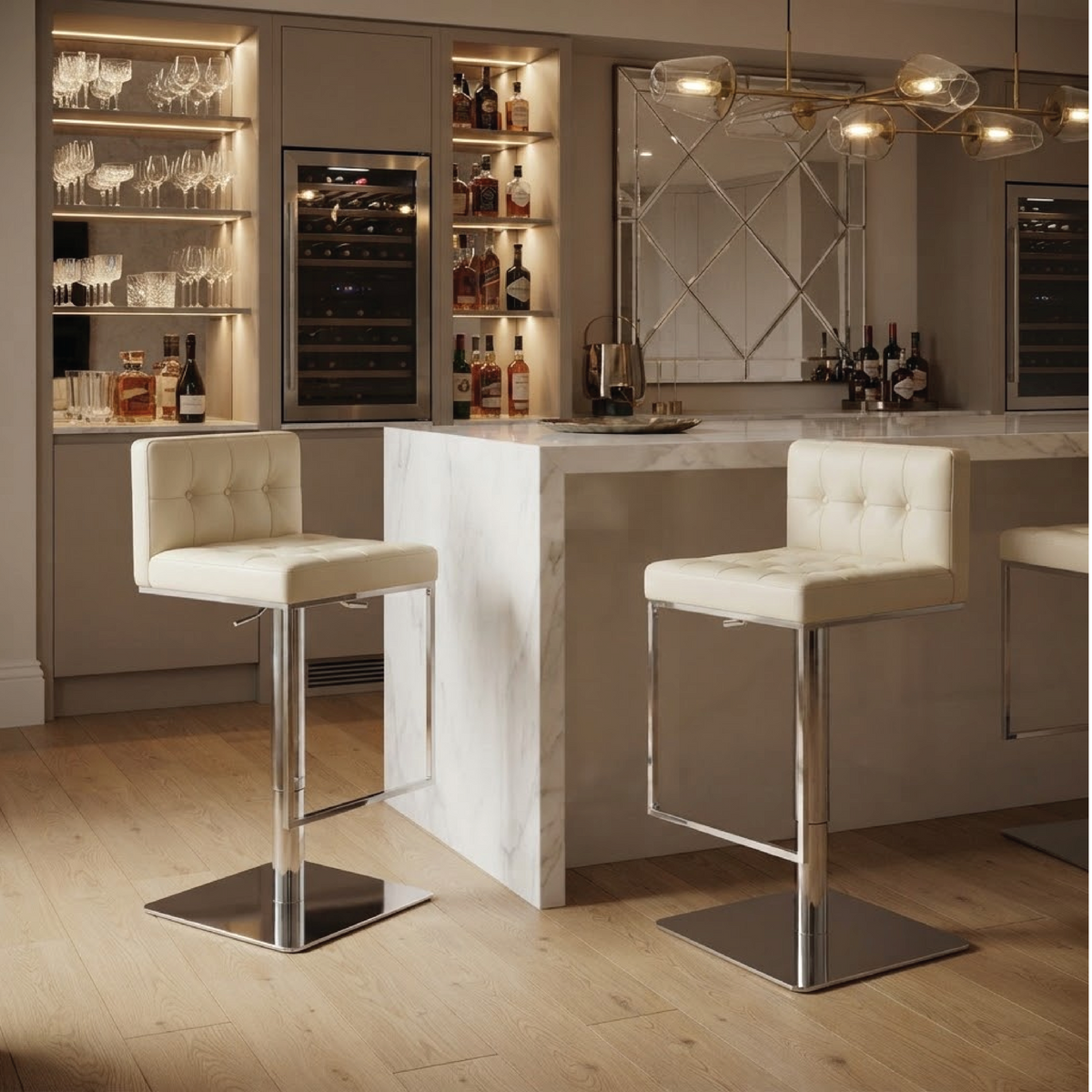 Cubix - Height Adjustable Bar Chair