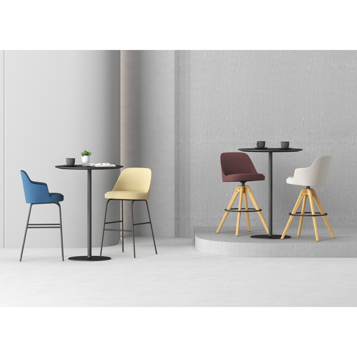 Dolphin - Bar Chair