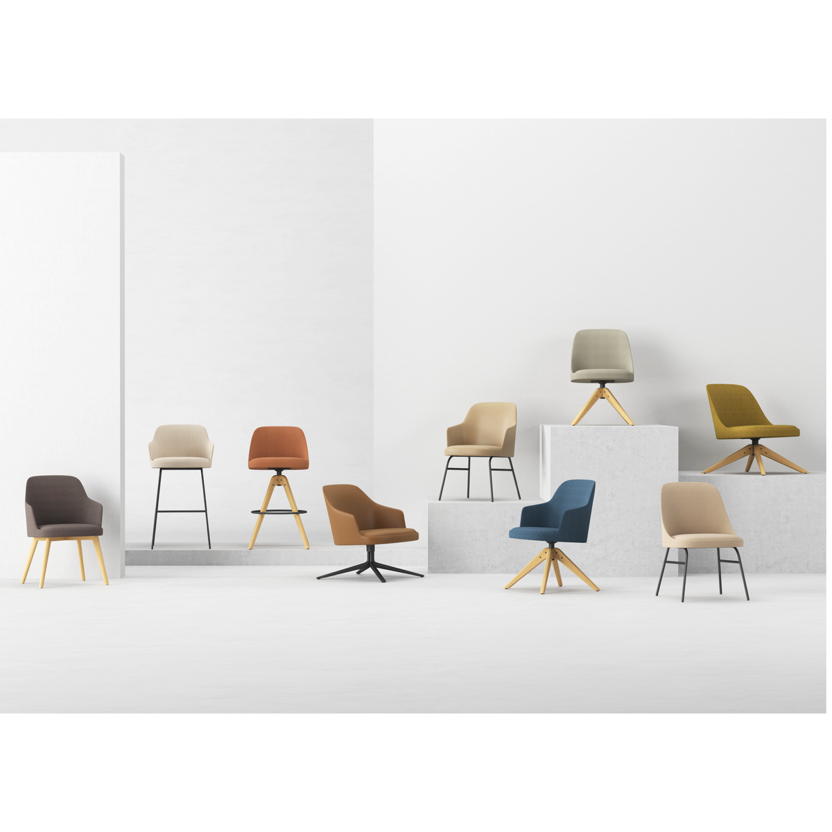 Dolphin - Bar Chair