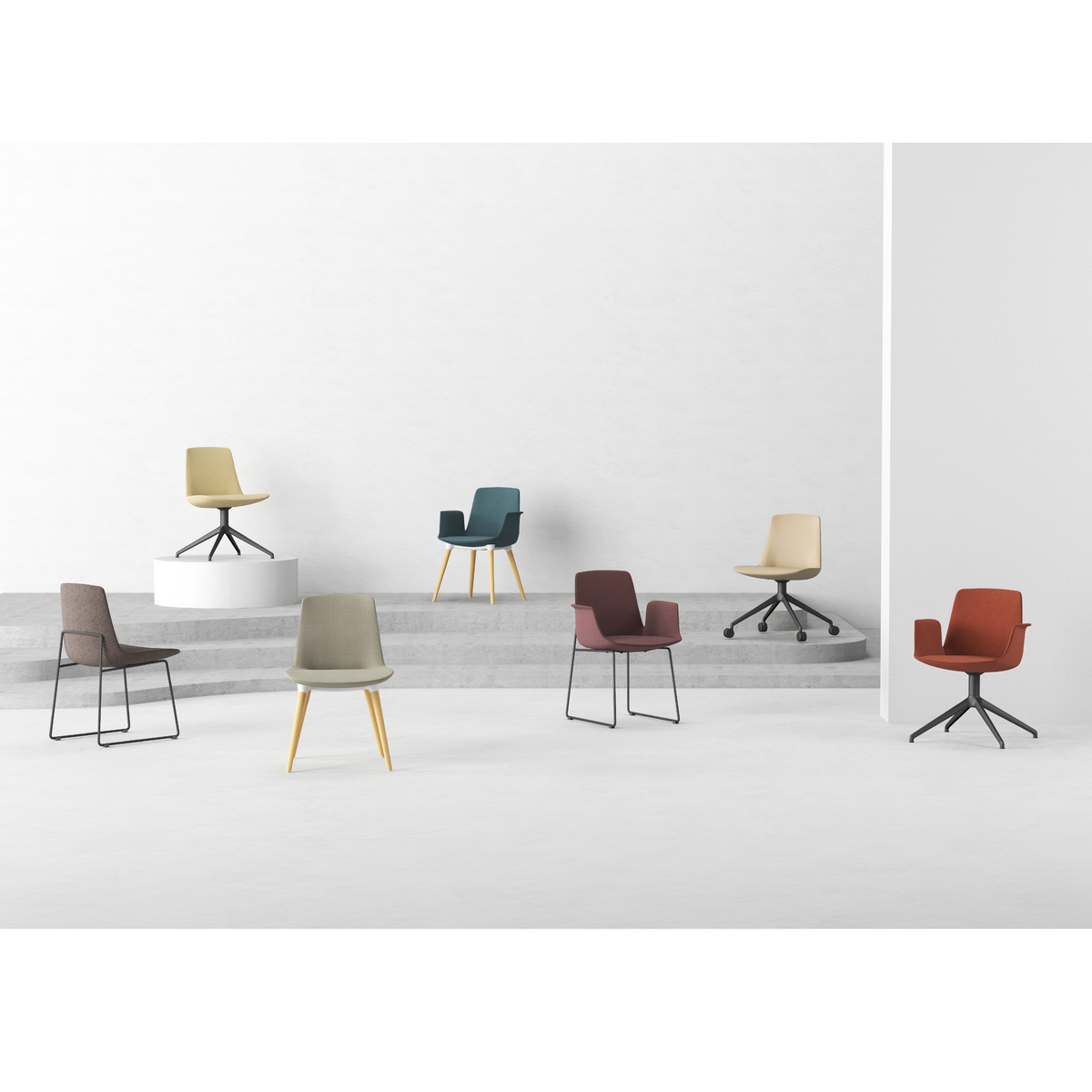 Liberal - Office Chair (W/Armrest)