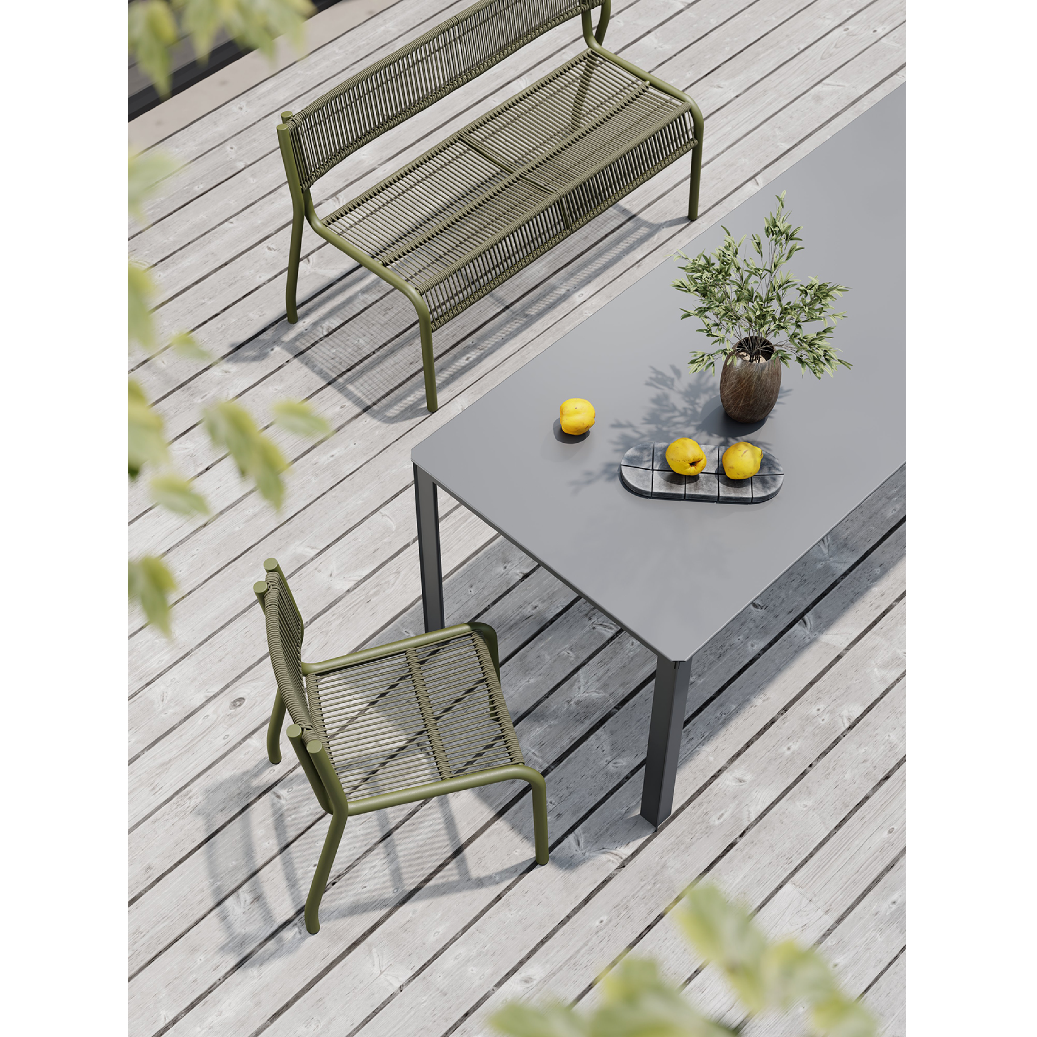 Limb - 2 Seater Outdoor Bench