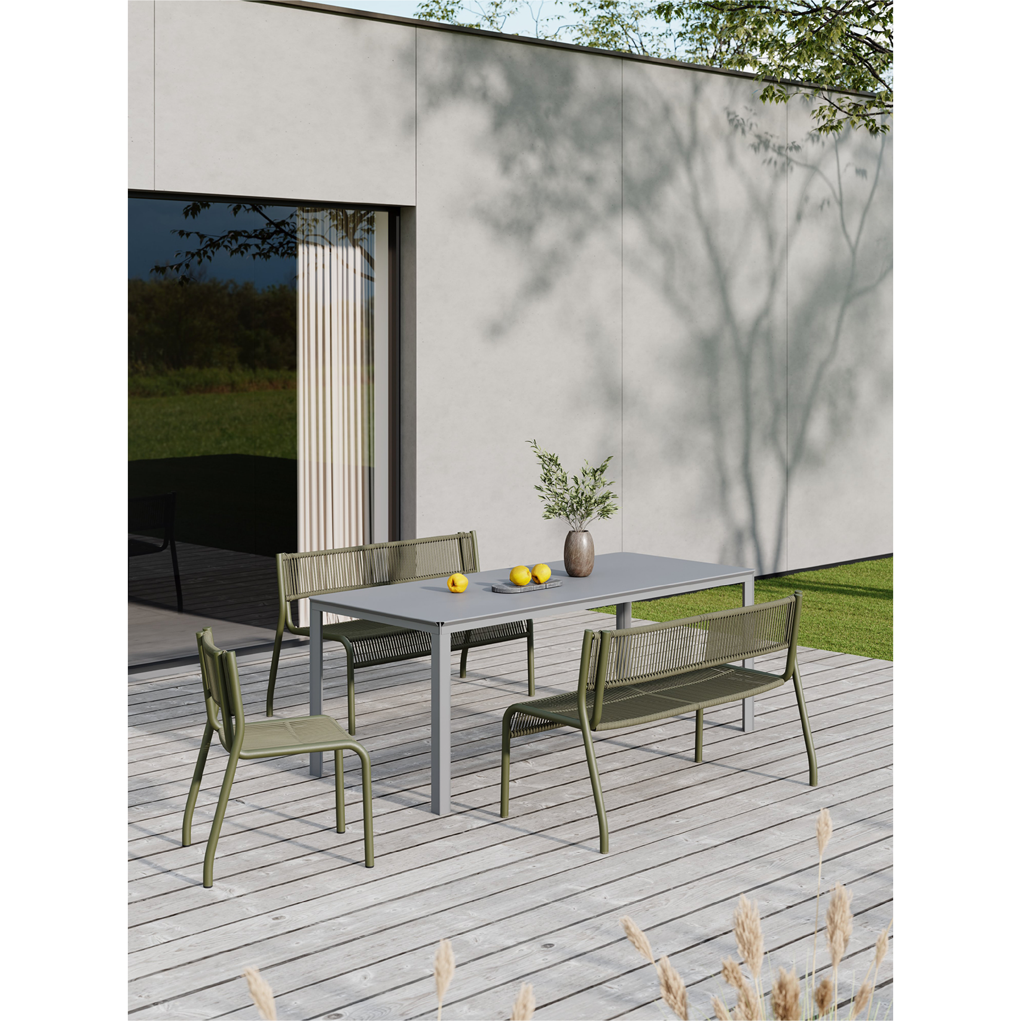 Limb - 2 Seater Outdoor Bench