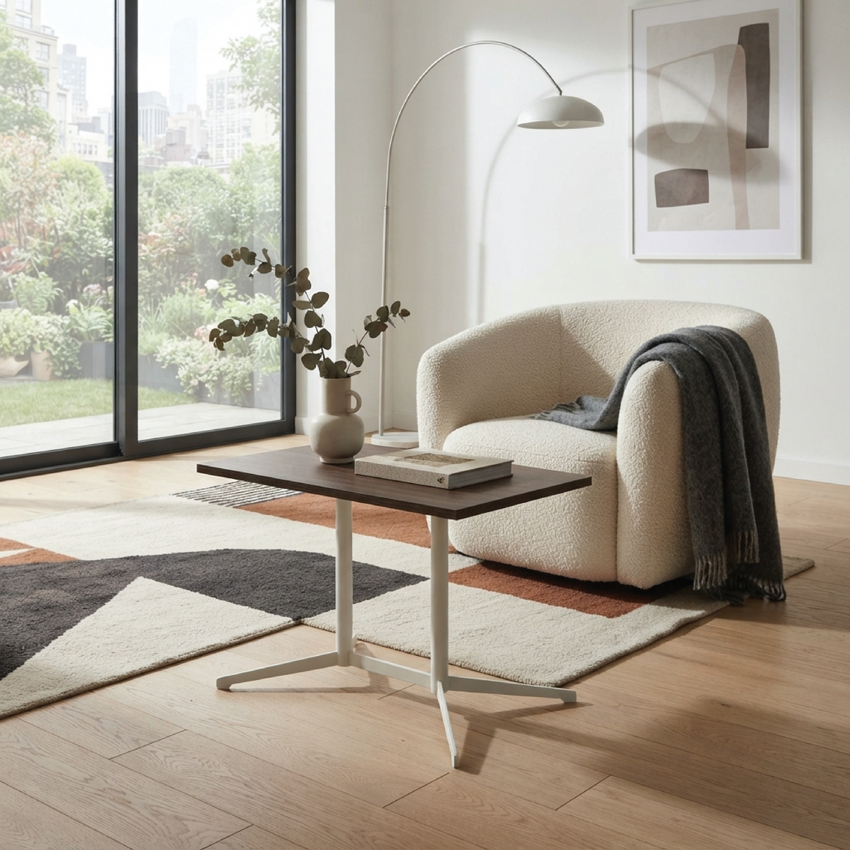 LOLLI - Dual Column Side Table