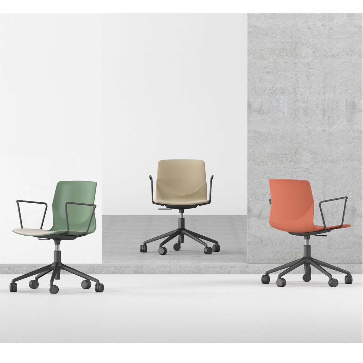 Moon - Office Chair II with Armrest