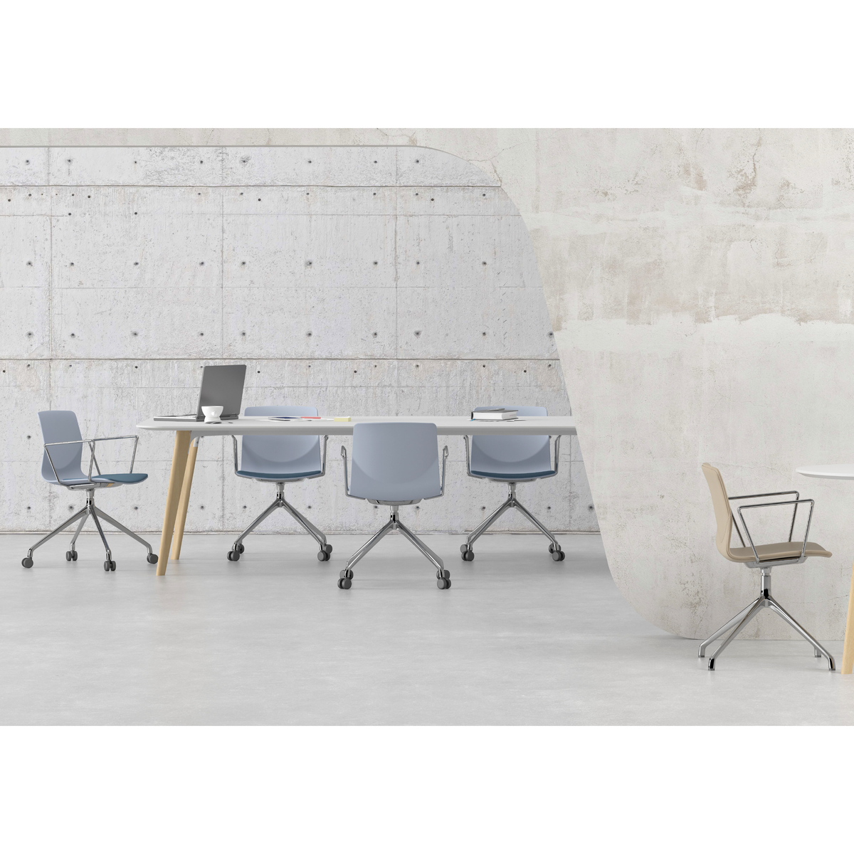 Moon - Office Chair II with Armrest