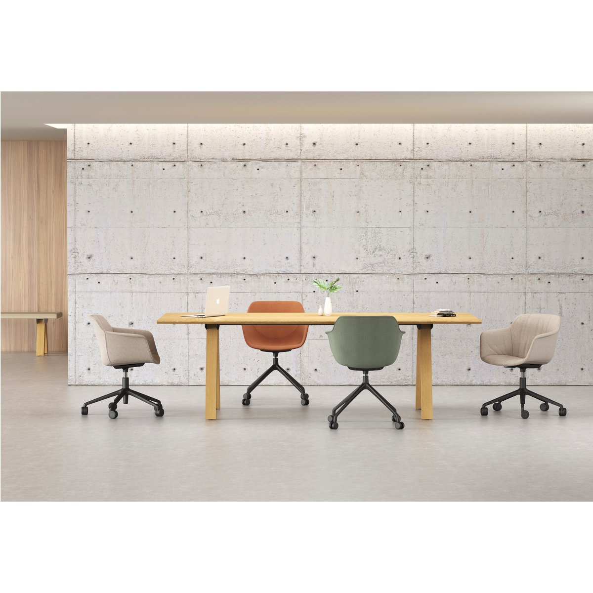 Moon - Office Chair with Armrest