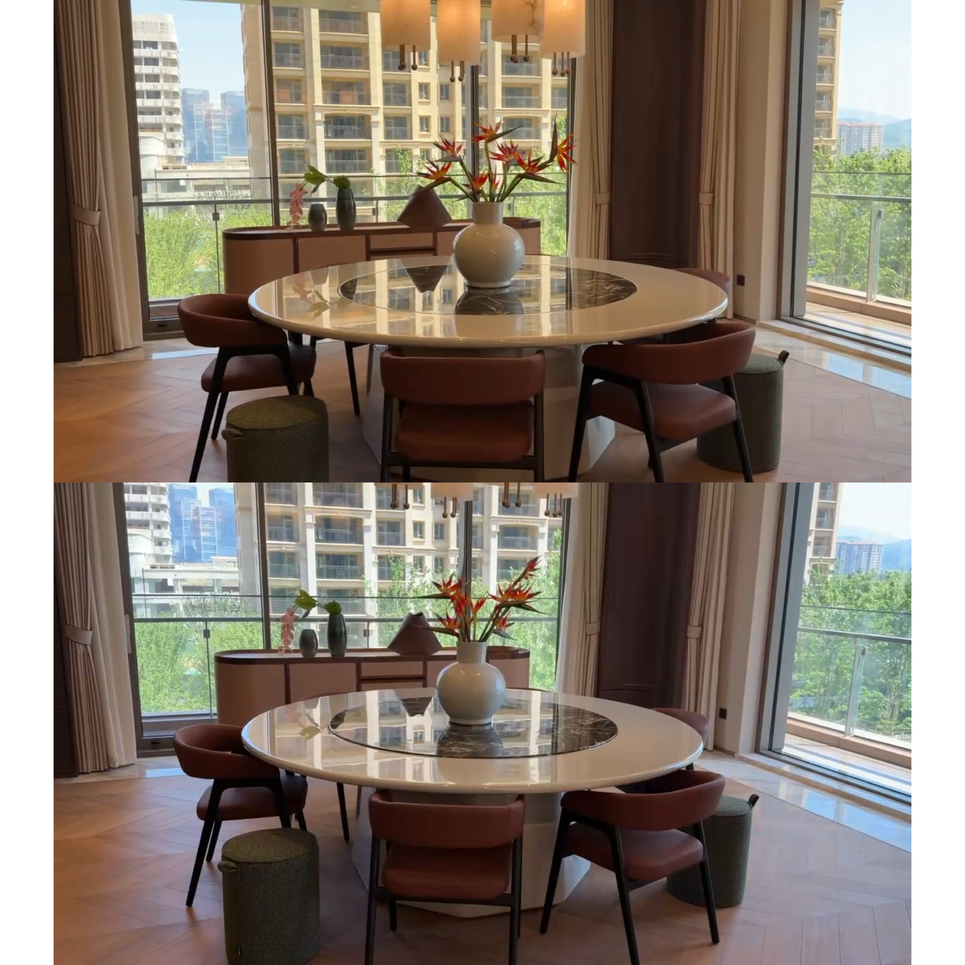 Revolve - Auto Swivel Dining Table