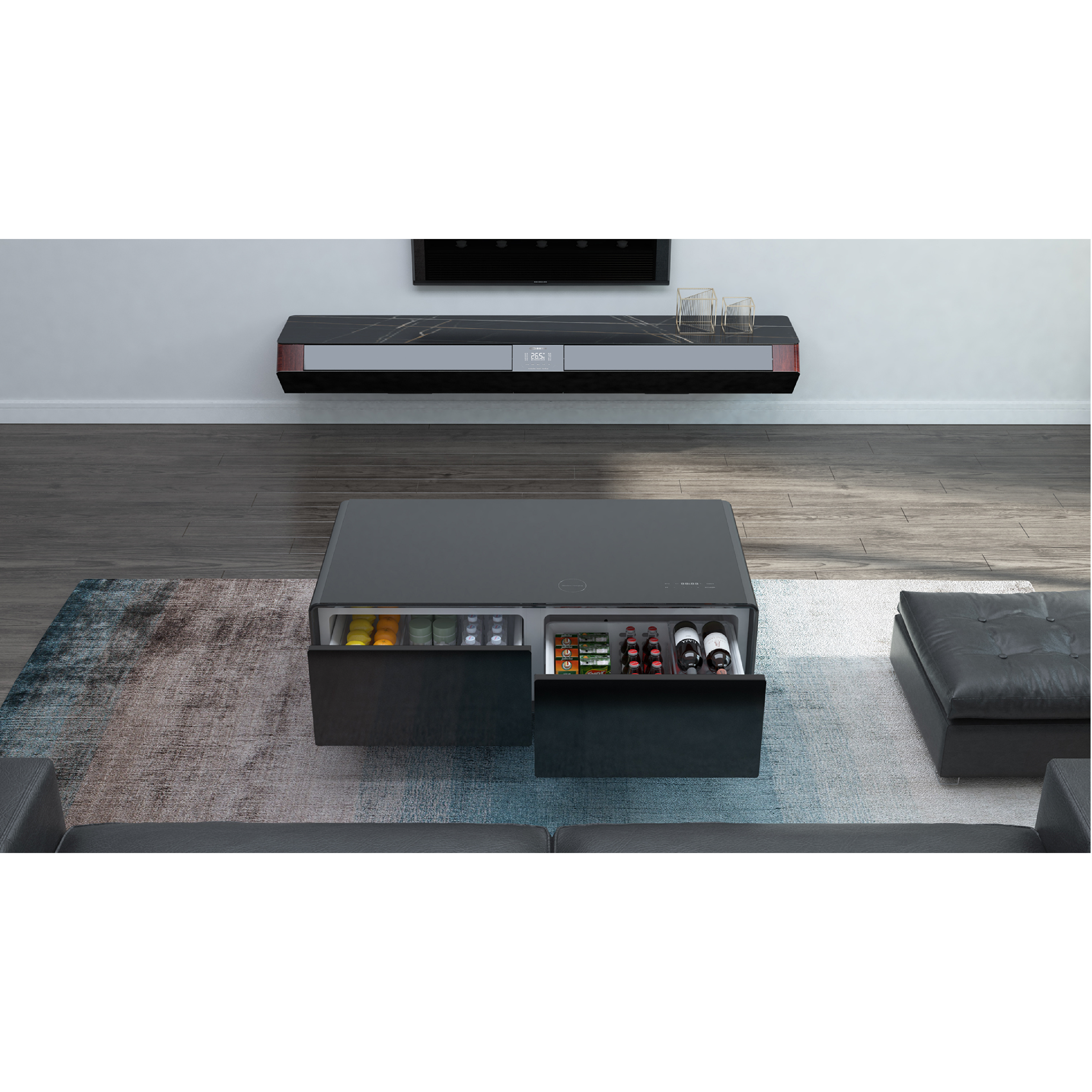 Frost - Built-in Fridge Coffee Table
