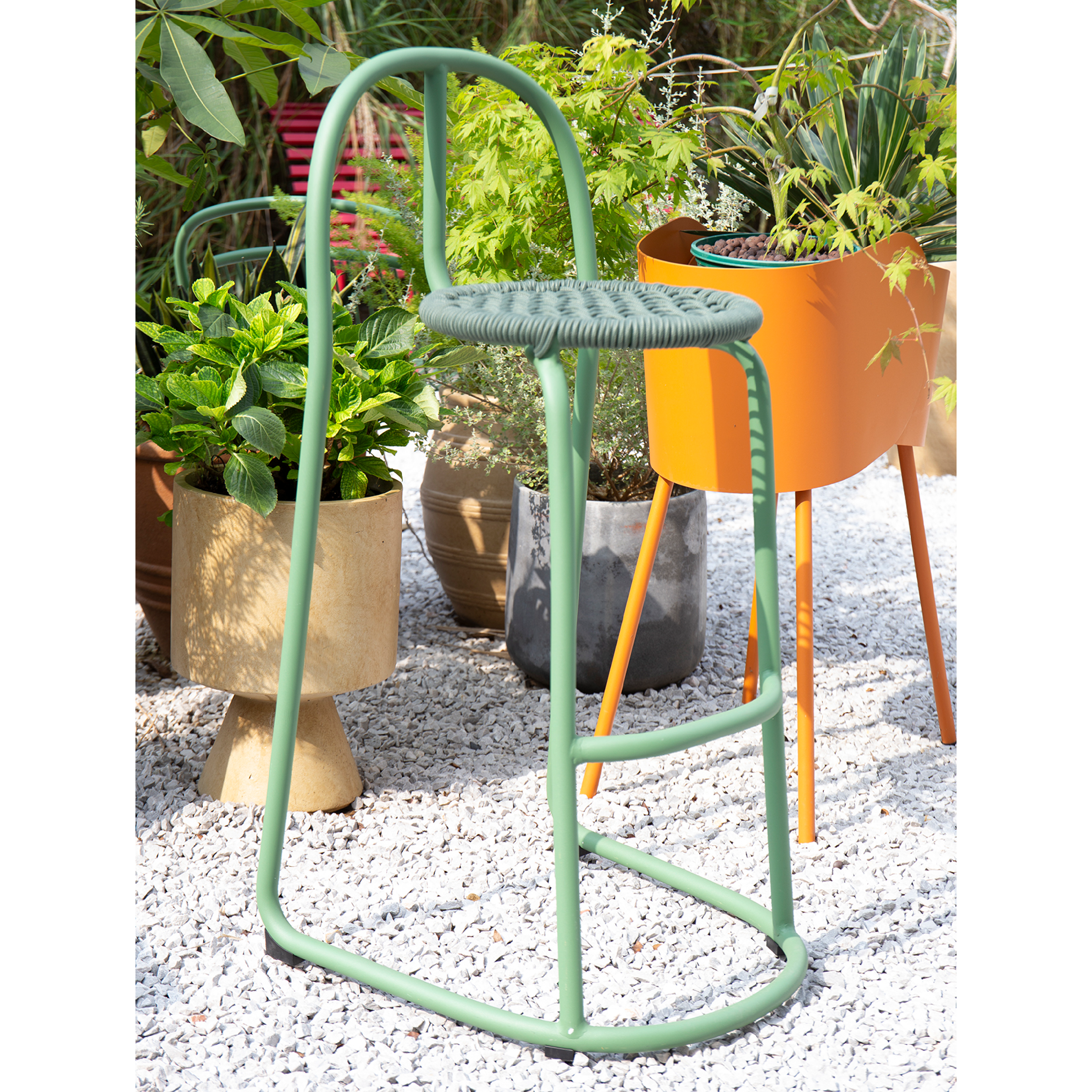 Set - Outdoor Bar Chair