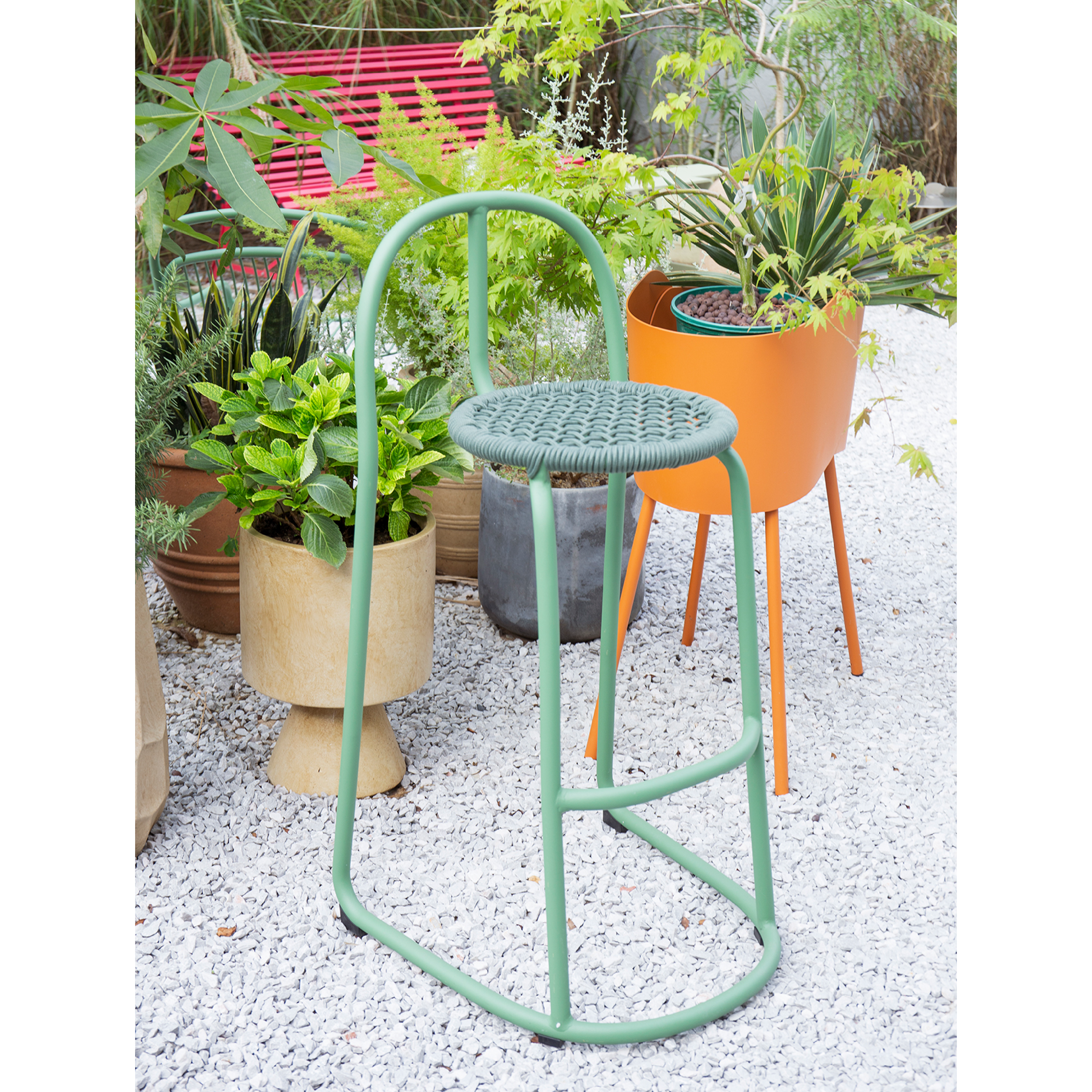 Set - Outdoor Bar Chair