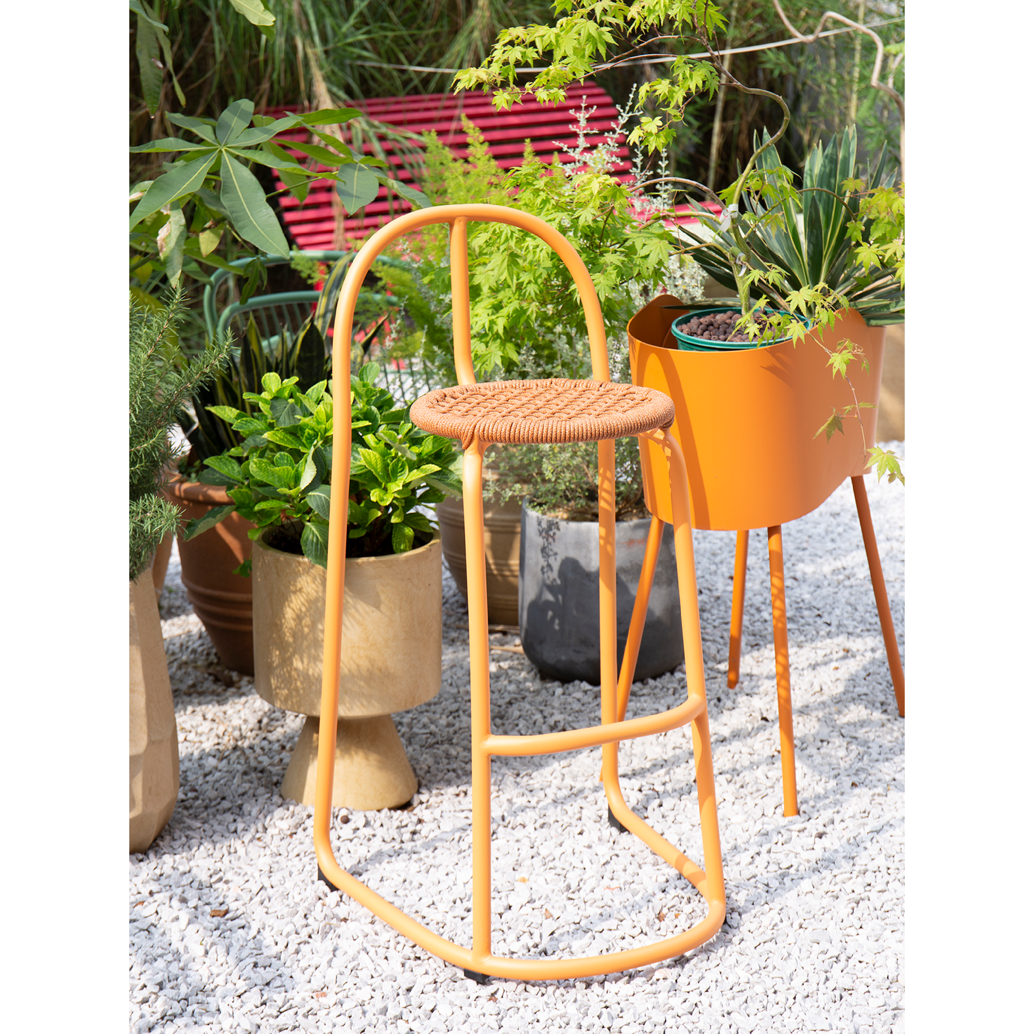Set - Outdoor Bar Chair