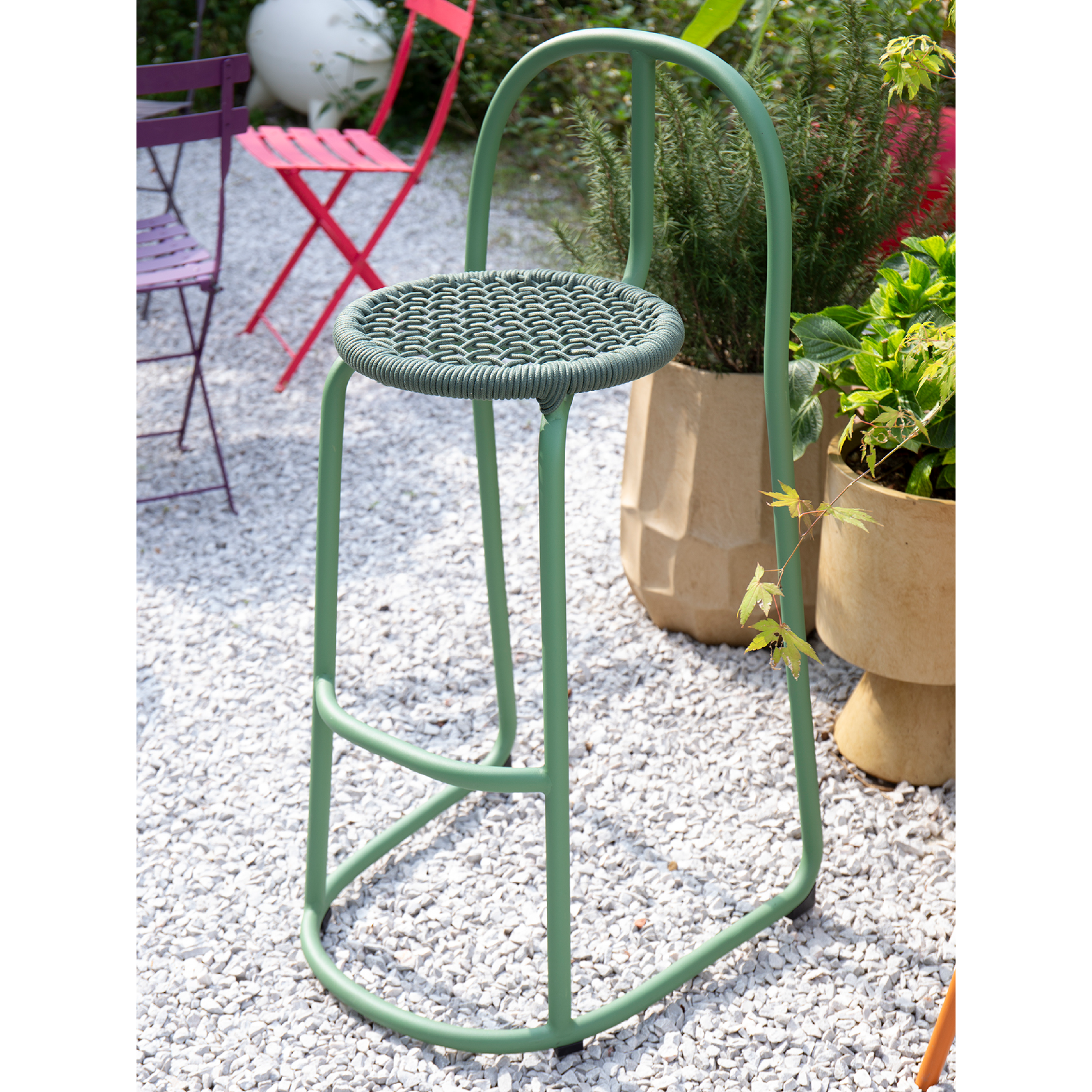Set - Outdoor Bar Chair
