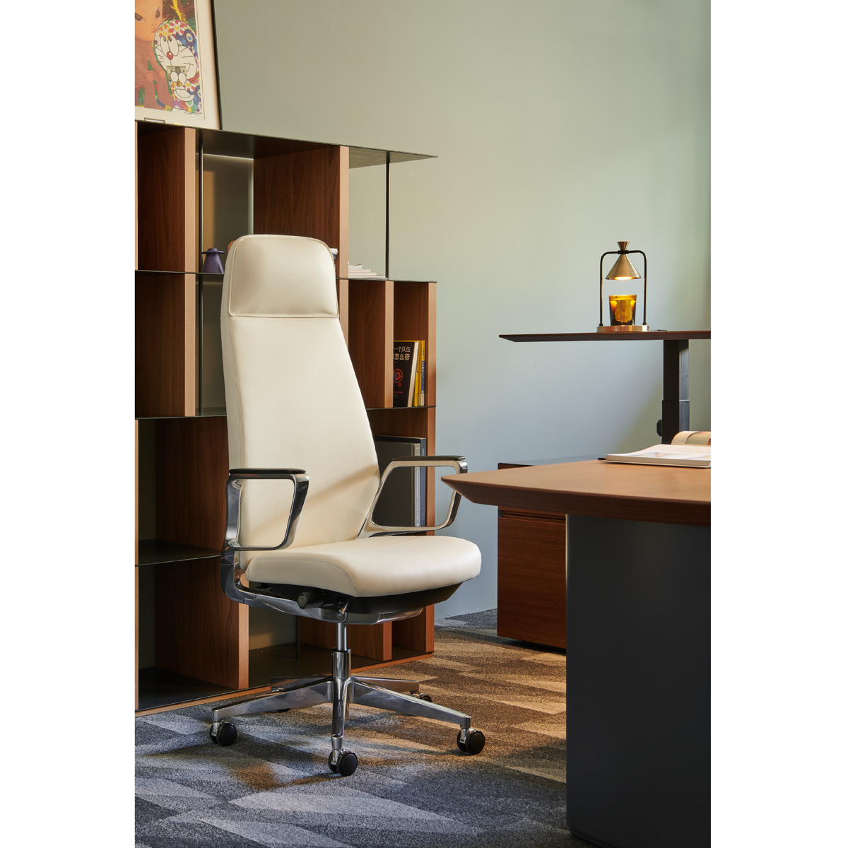 ADEN - Office Chair (Genuine Leather)