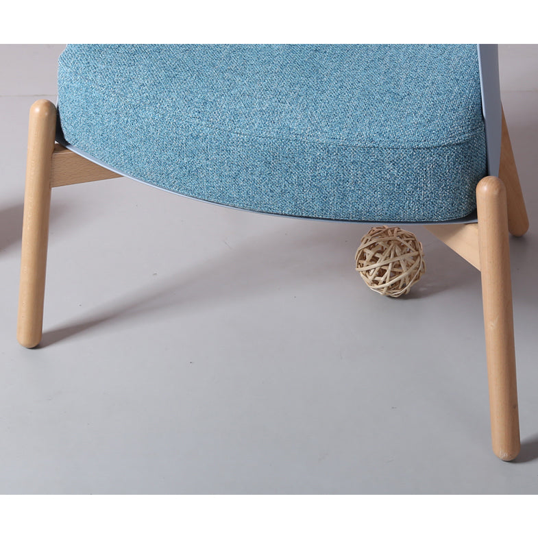 Welly IV - Lounge Chair (wooden leg)