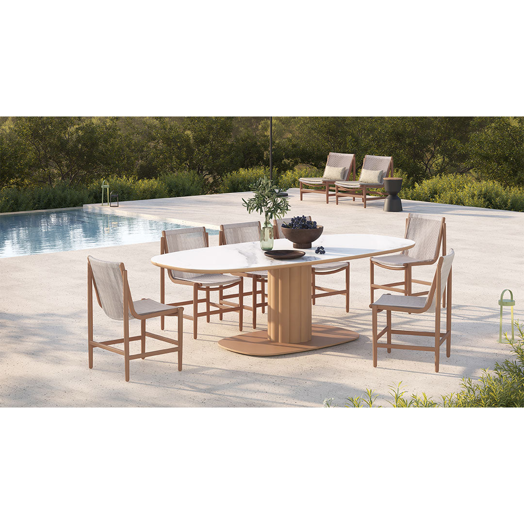 Lotus - Outdoor Long Dining Table II