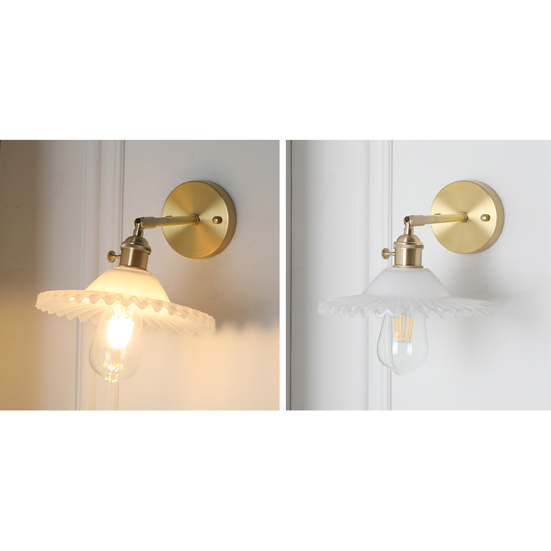 Glass umbrella - Wall light