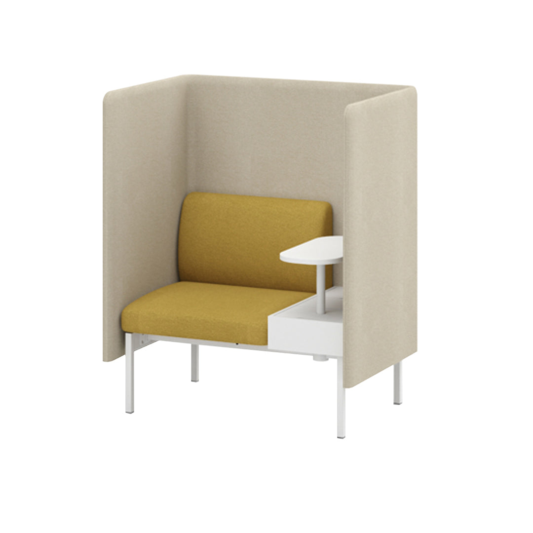 Bequiet I - 1 Seater Highback with Power Point