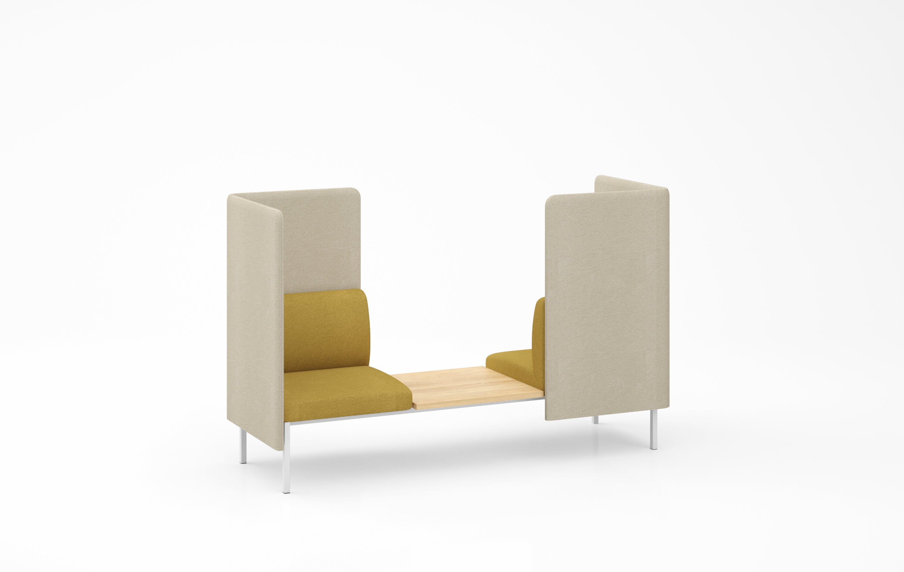 Bequiet I - Double with table/stool