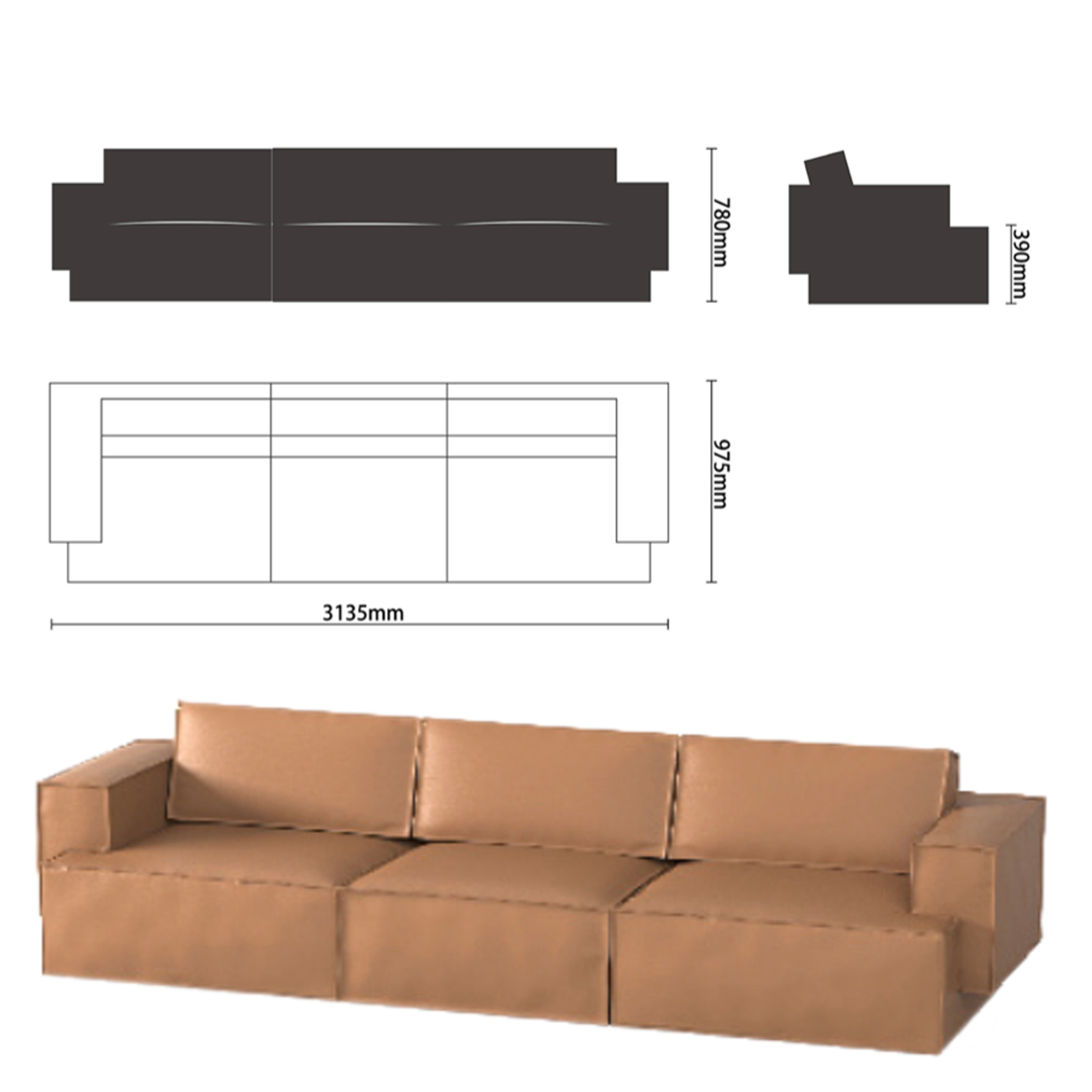 Structure - 2/3/4 Seater