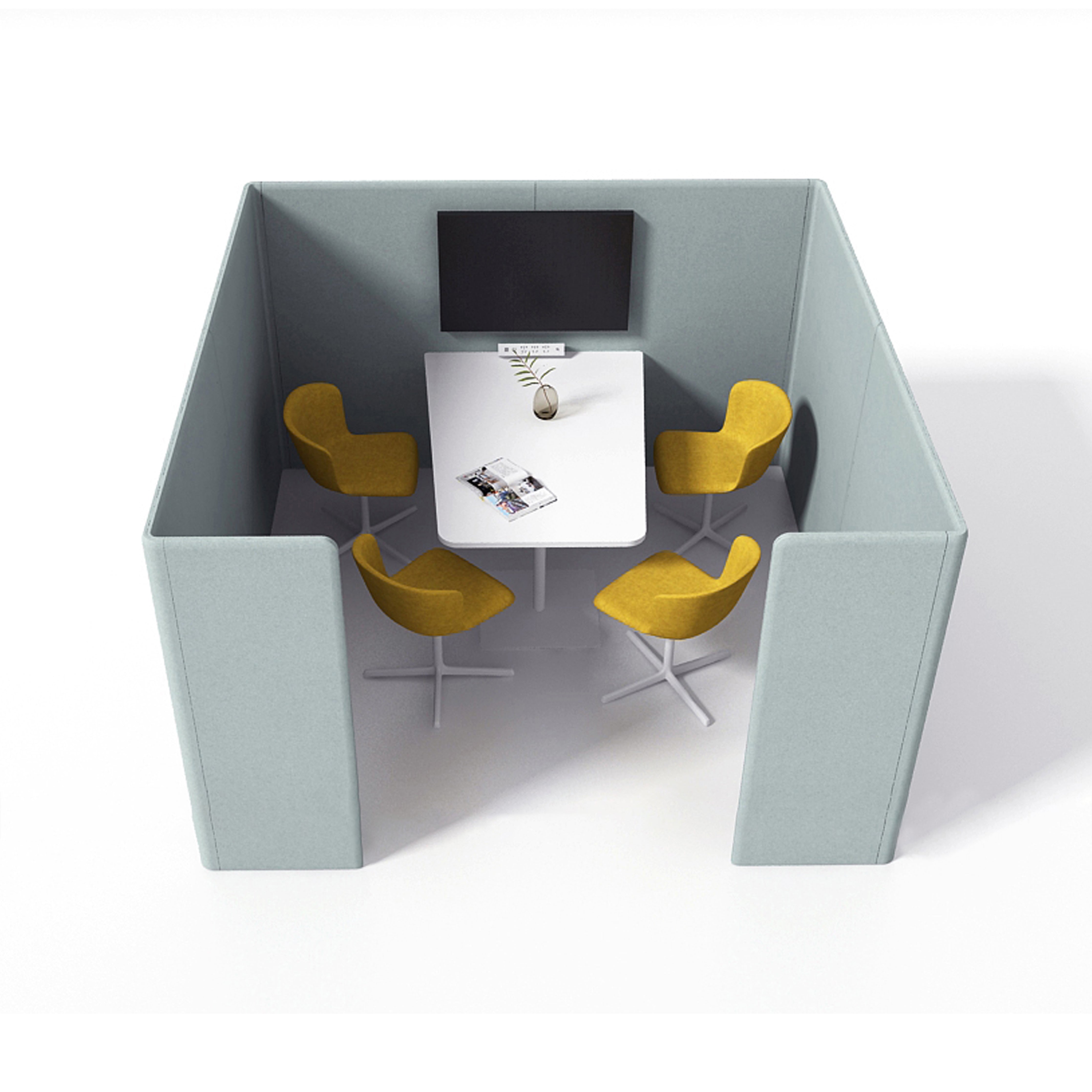 Bequiet I - Privacy Meeting Pod with Table
