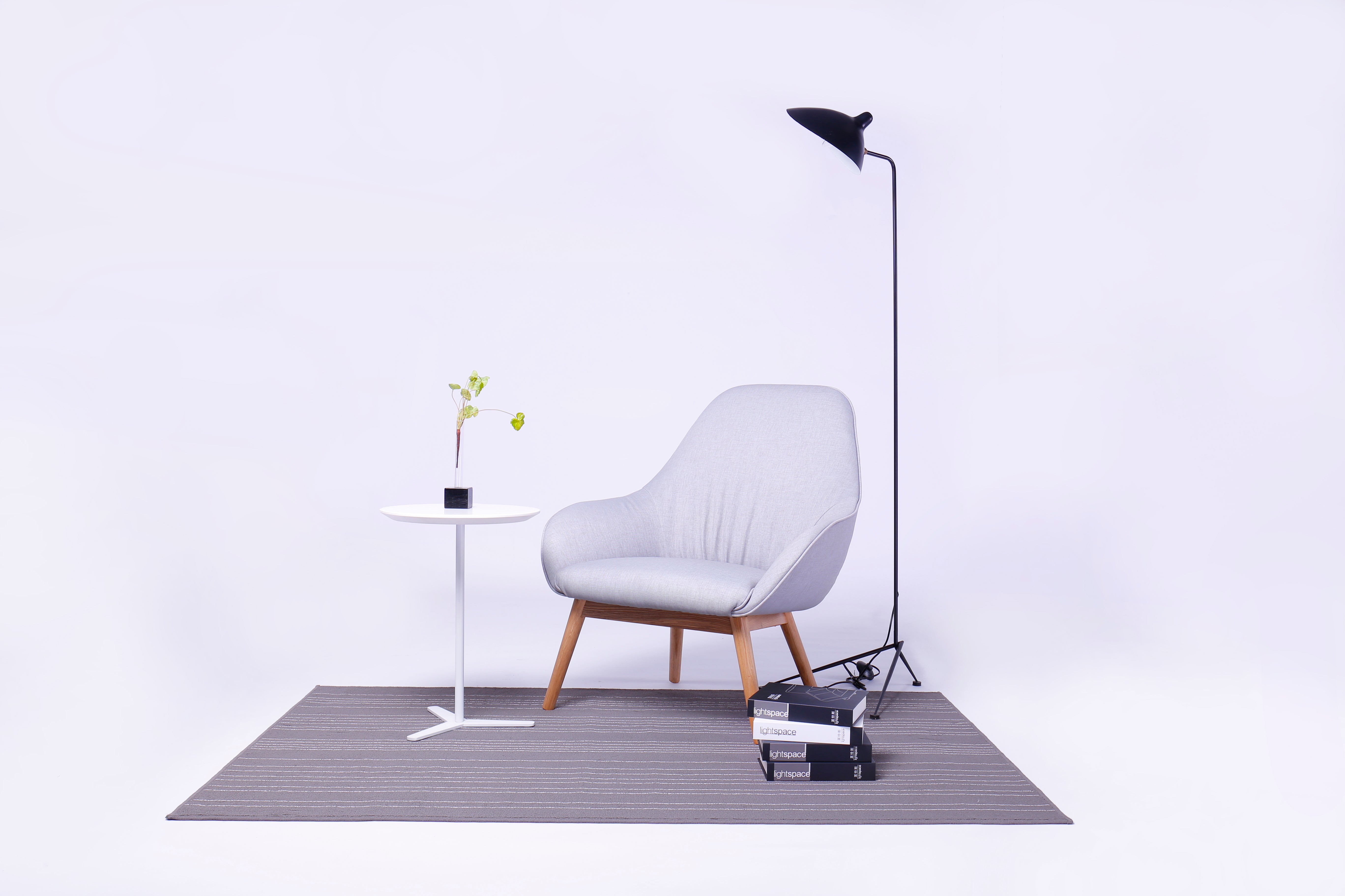Mix -  Lounge Chair with Four Legs