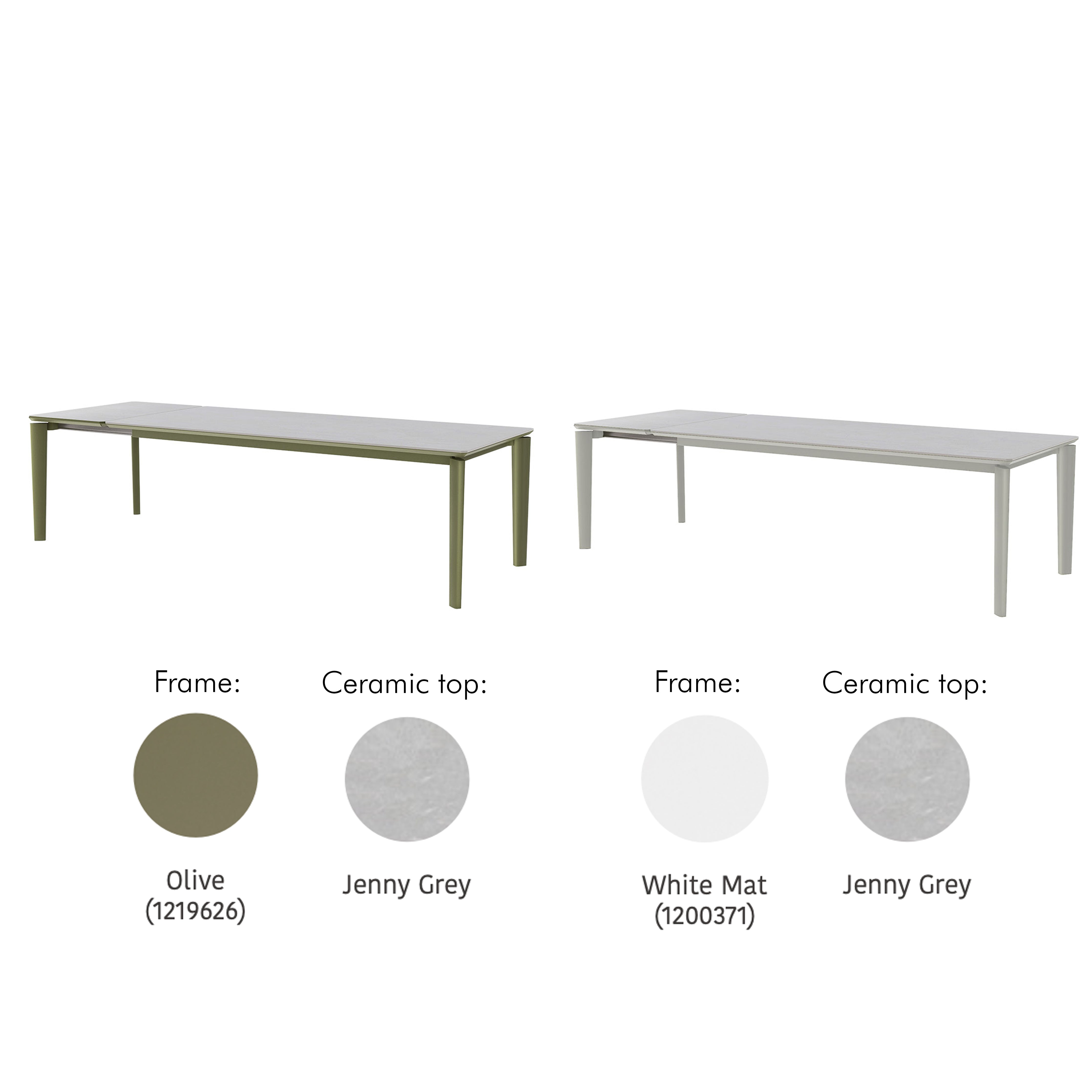 Jumbo - Long/Extendable Dining Table
