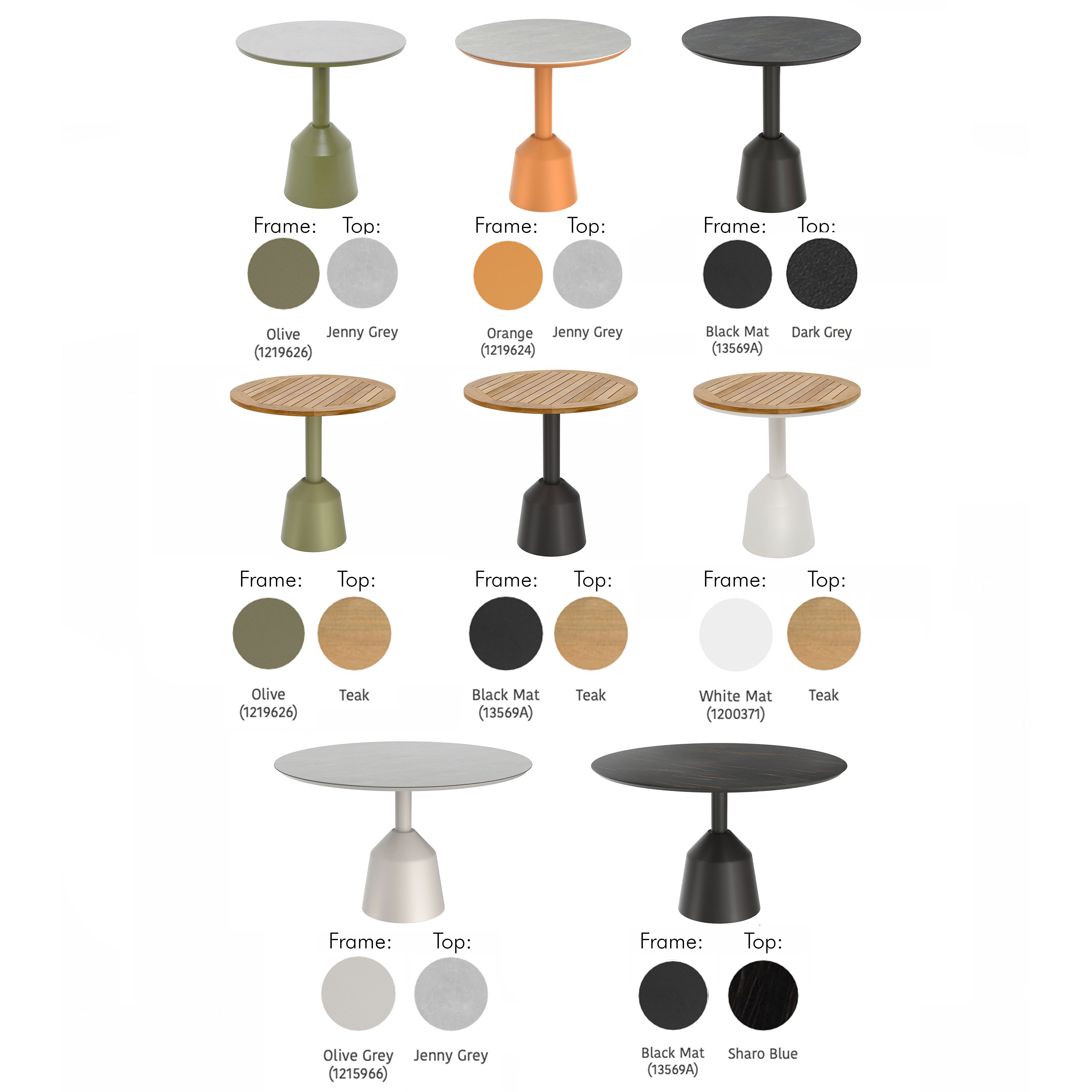 Balance - Dining Table(Dia700/1000/1200mm)