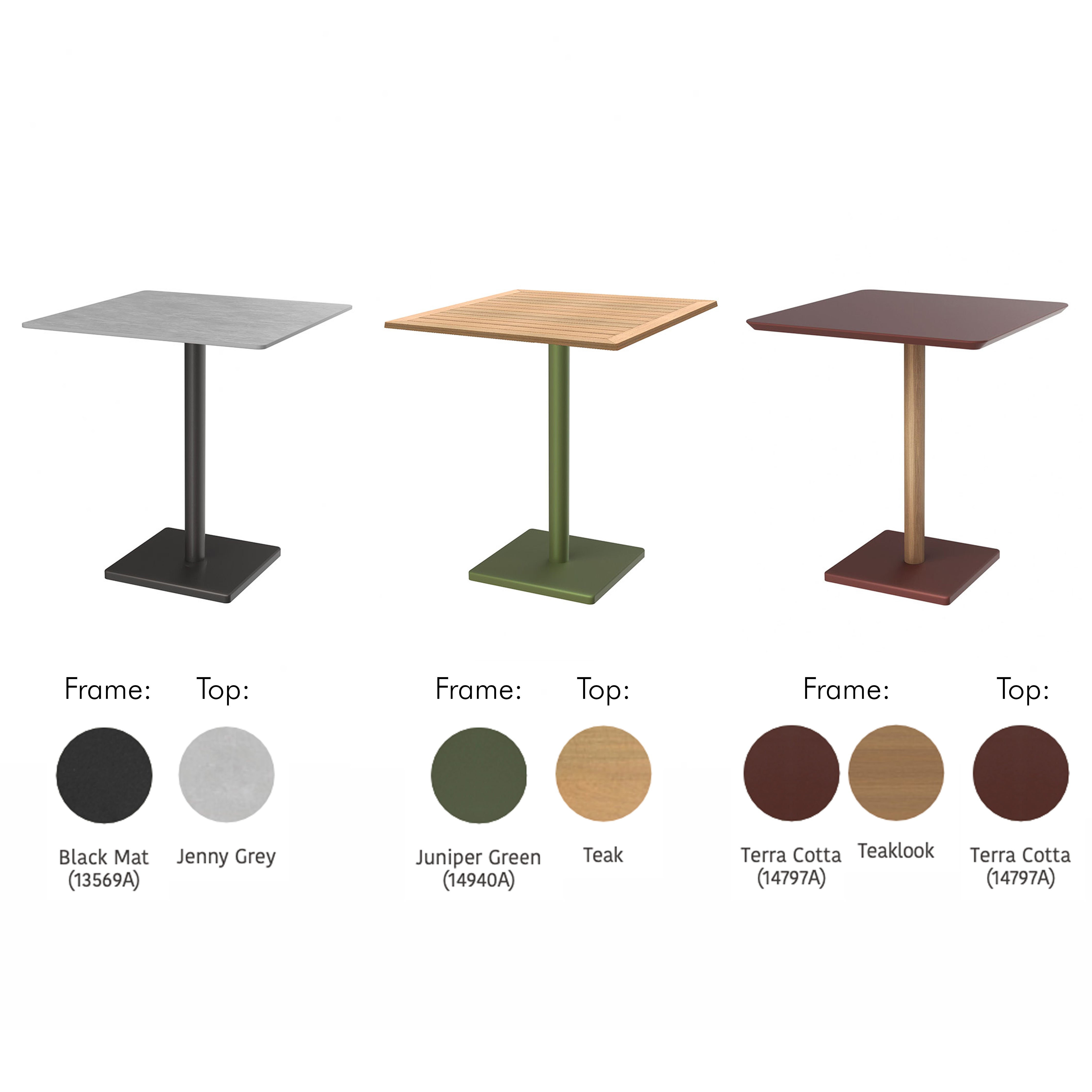 Bergen - Square Dining Table