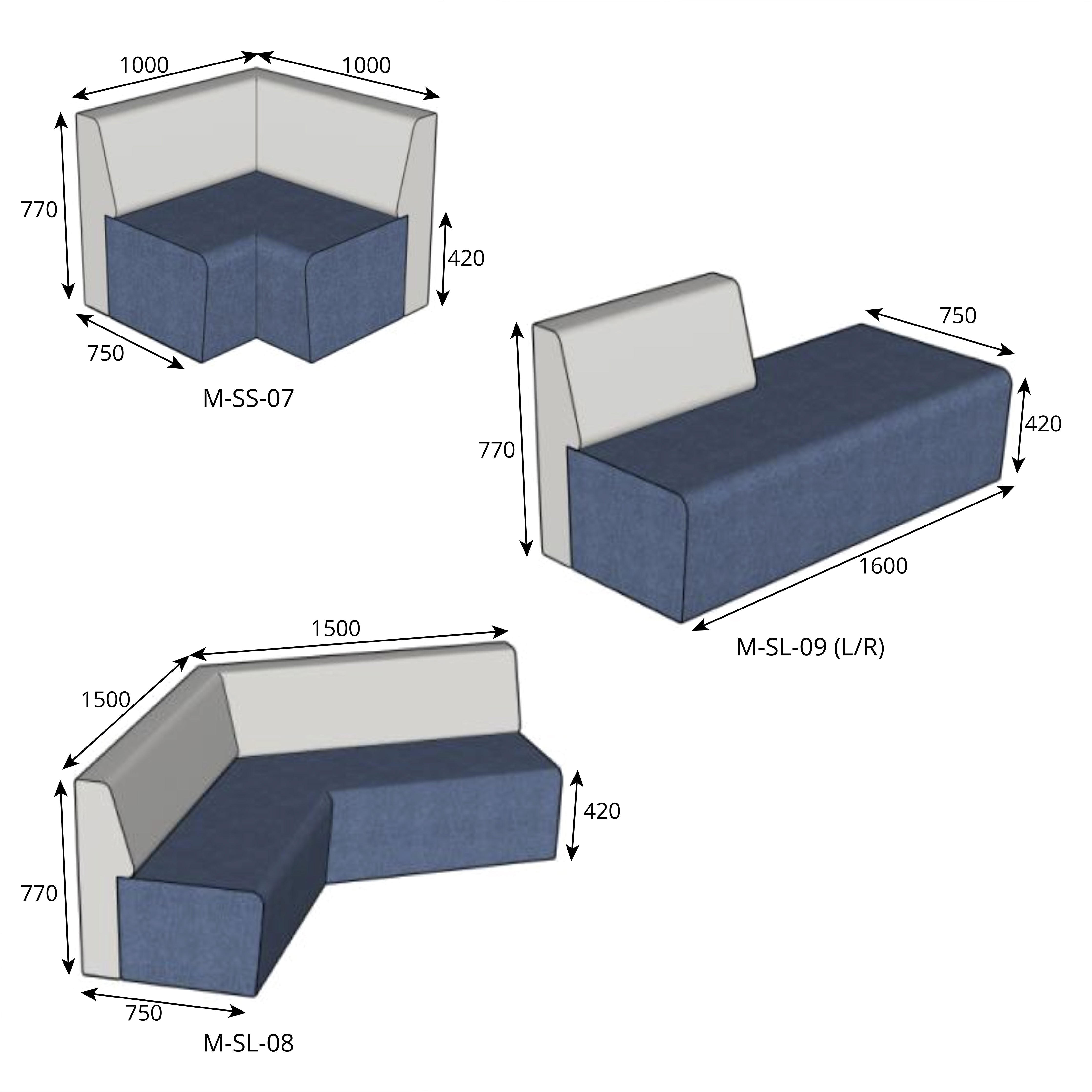 Moduuli - Modular Sofa